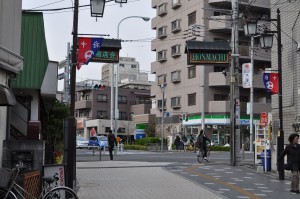 国分寺方面（府中市役所が見える方